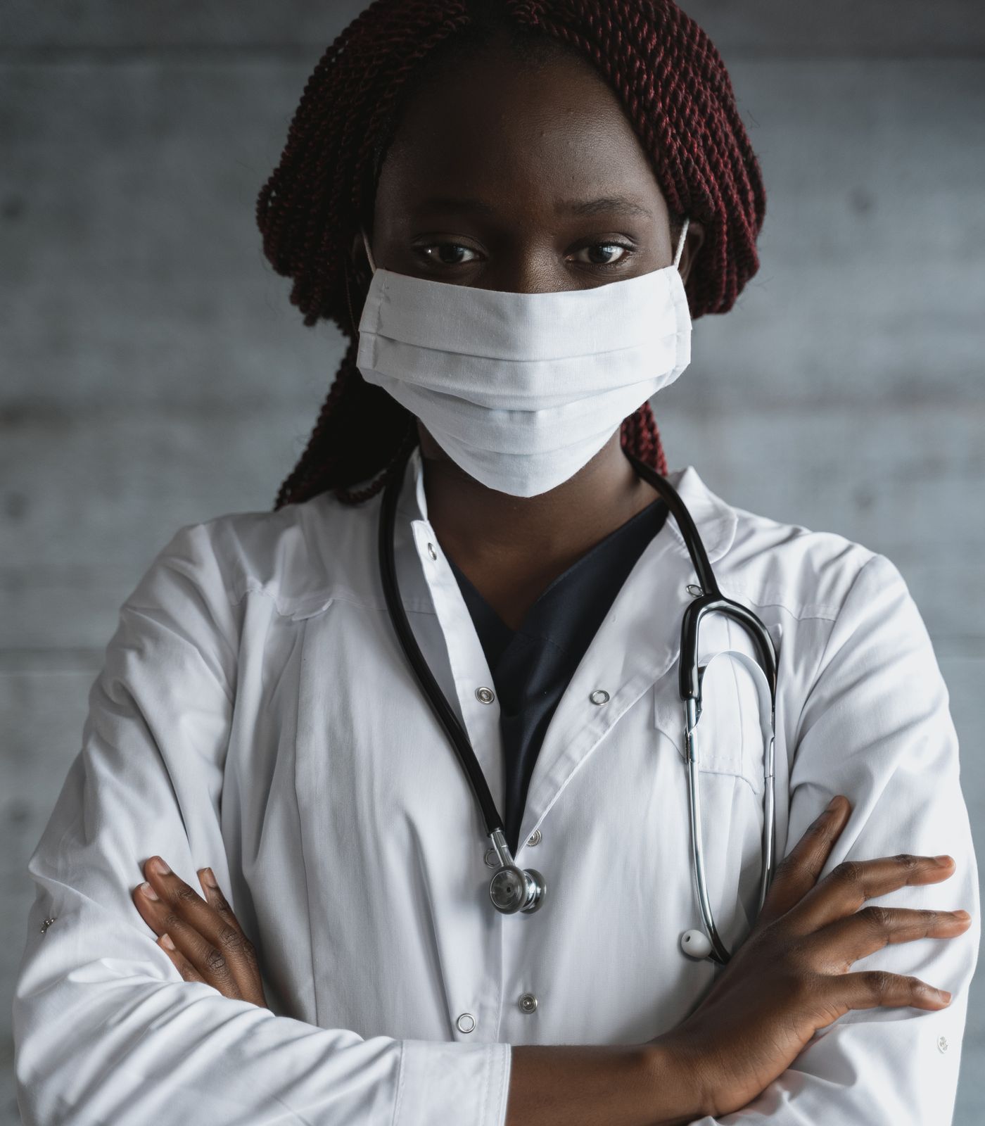 Medical students at a university teaching hospital