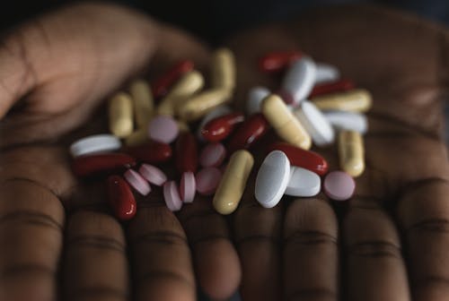 Free Assorted Pills in Close-up Photography Stock Photo