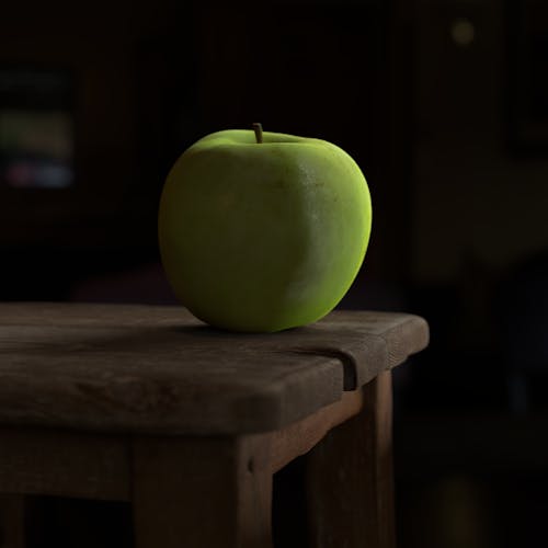 Free stock photo of 3d, apple