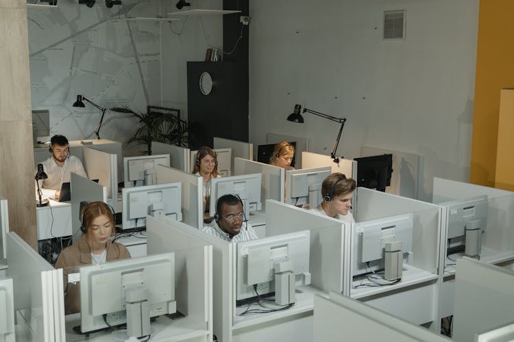 People Working In The Office