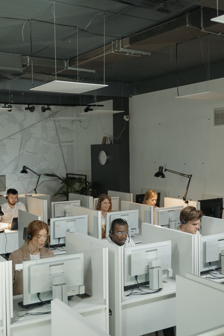 People Working In The Office