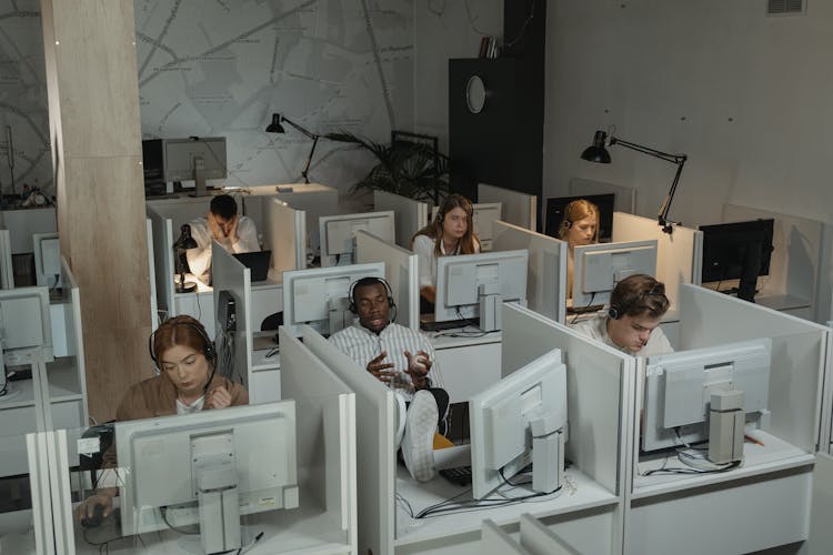 People Working In The Office