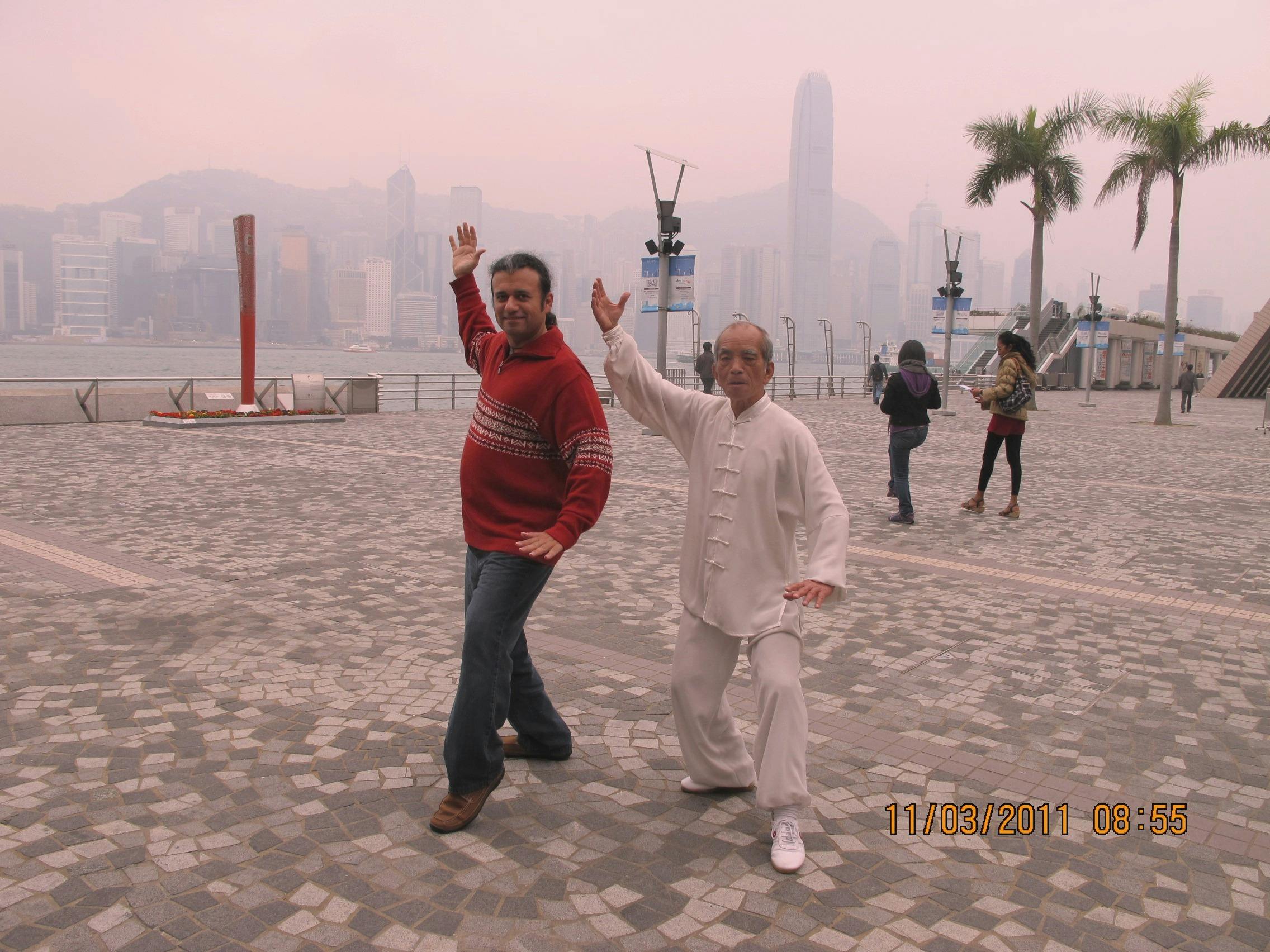 Free stock photo of With Tai Chi master William Ng