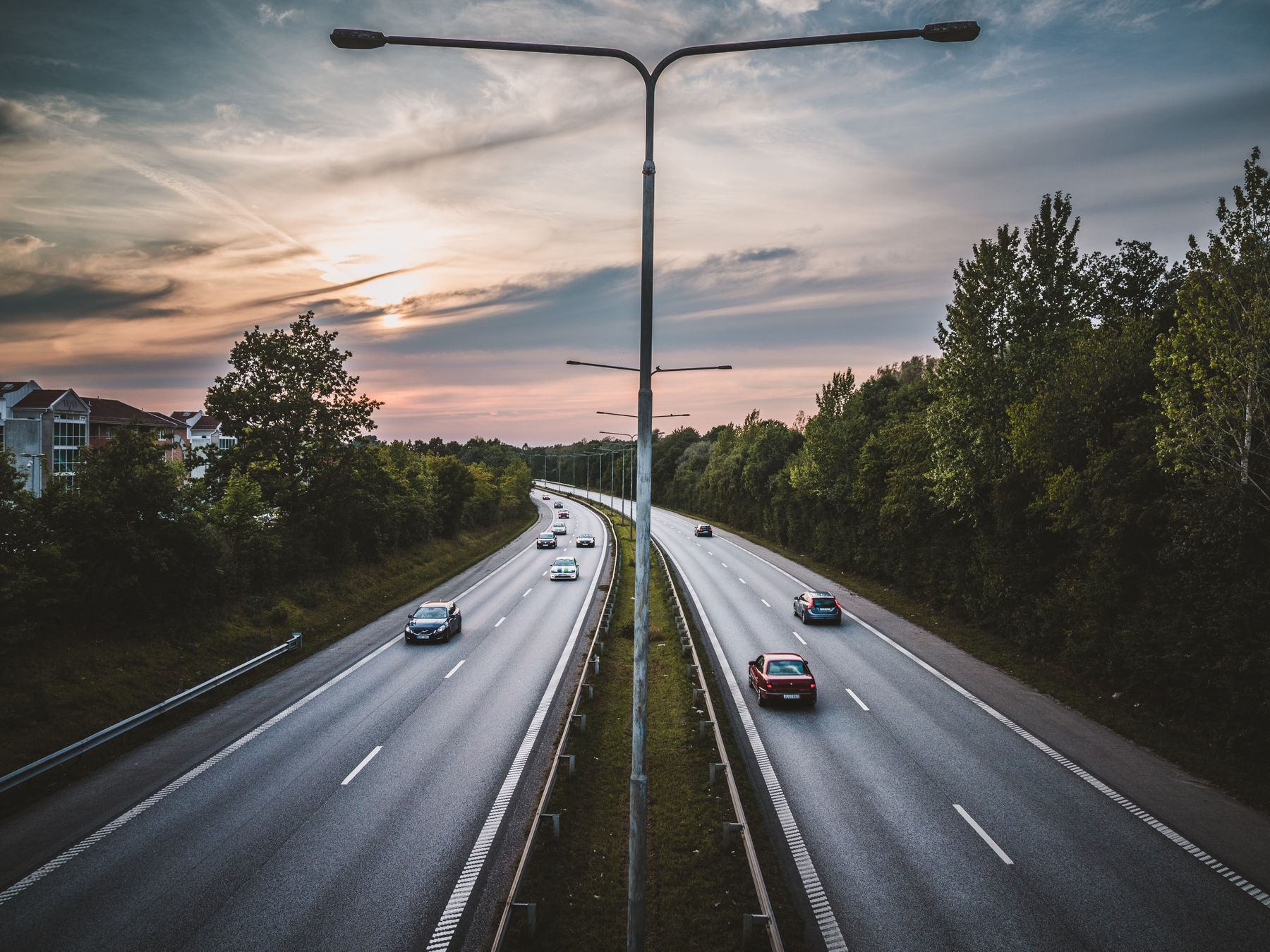 London to Basildon — removal van on the motorway for a long-distance move