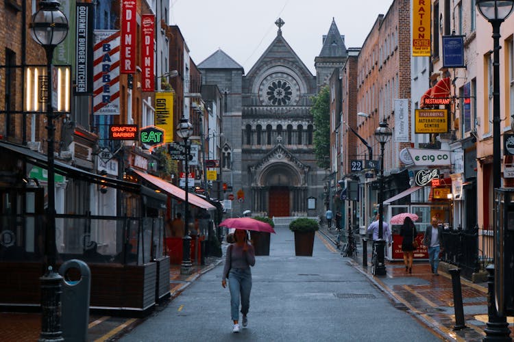 View Of St Ann's Church Of Ireland In Dawson Street