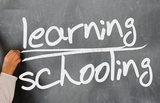 Learning Schooling Text