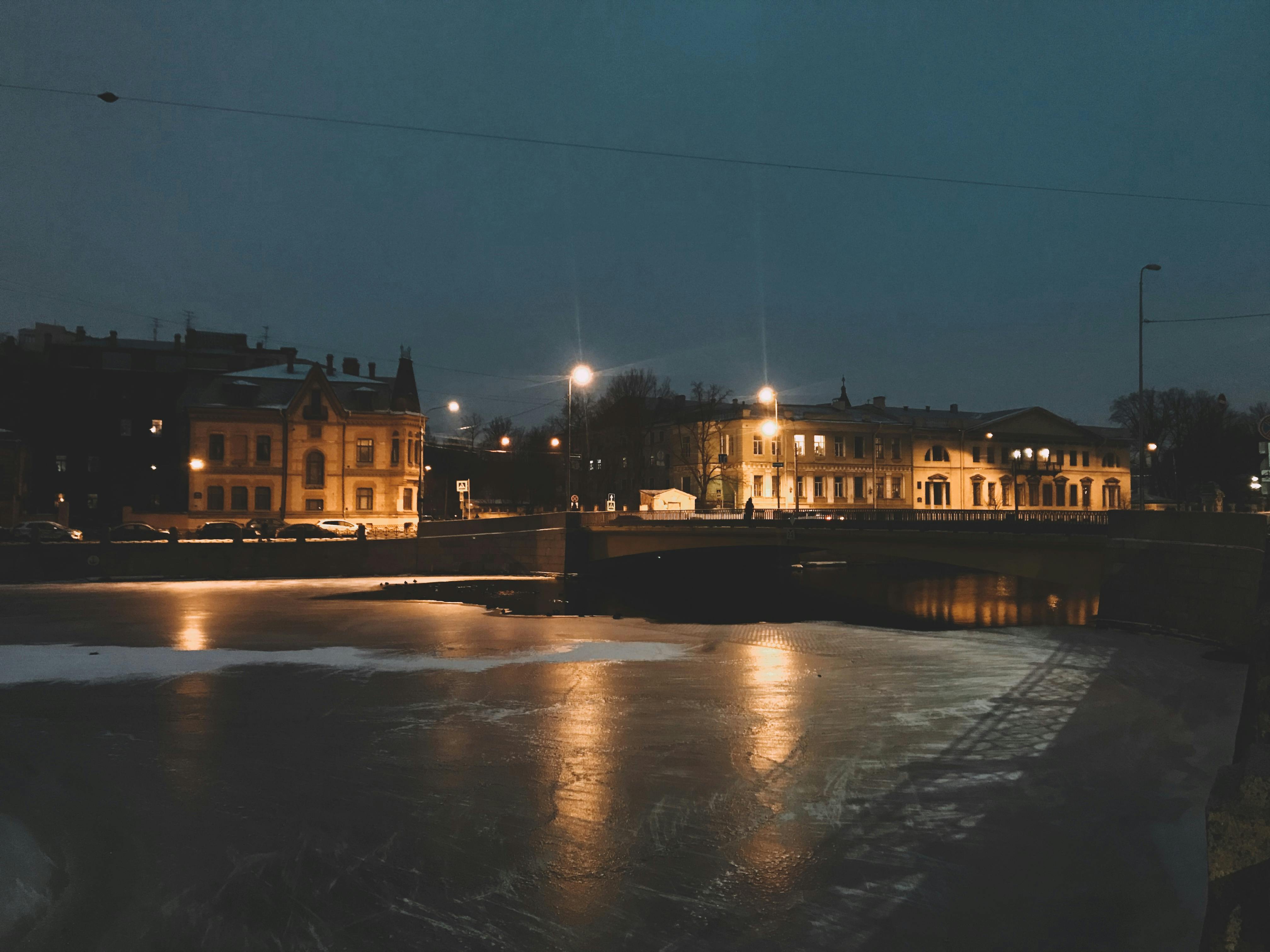 Detail of bedside table and lighting