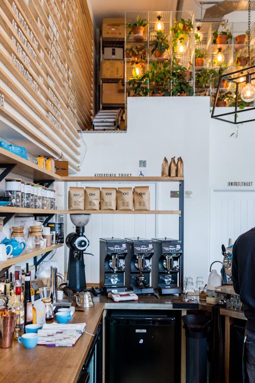 Coffee Counter of a Cafe