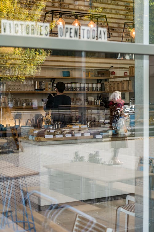 Interior of a Café in London