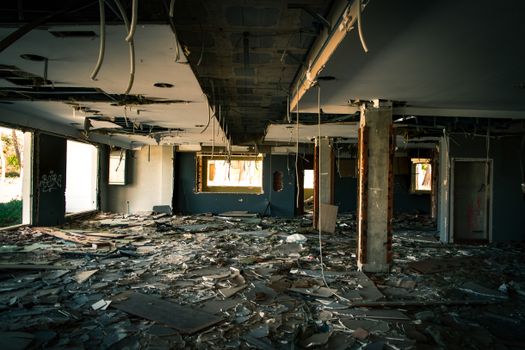 Inside an Abandoned Building 
