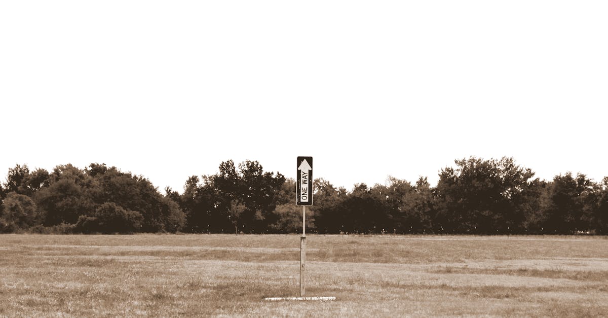 Free stock photo of arrow, field, one way