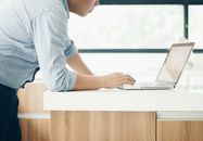 Man Using Laptop