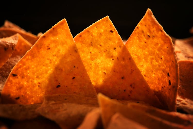 Close Up Photo Of Corn Chips