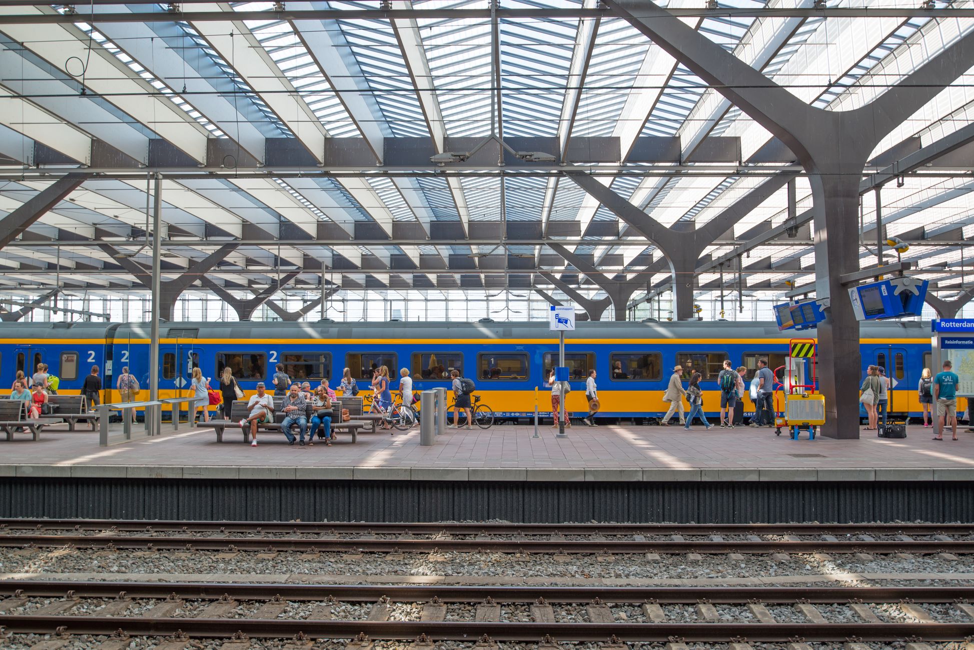 OV-fietsen op Hoofdstation Groningen onbruikbaar