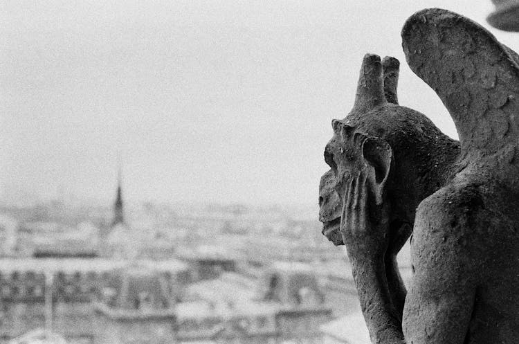 Close-up Of Gargoyle Statue