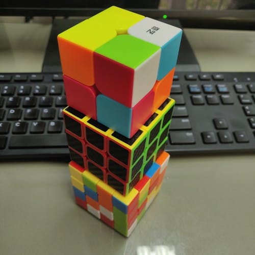 Free stock photo of rubik s cube