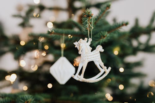 Immagine gratuita di albero di natale, avvicinamento, decorazione natalizia