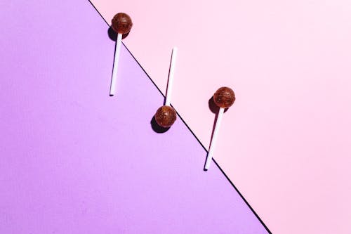 Gratis arkivbilde med lollipops, over hodet, søtsaker