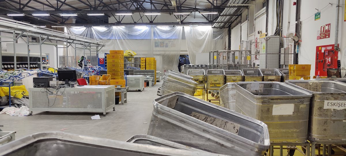 Rice and grains cooking in a pot on a stove