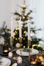 White and Gold Candle Holder