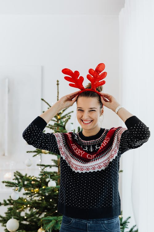 Fotos de stock gratuitas de árbol de Navidad, de pie, jersey tejido