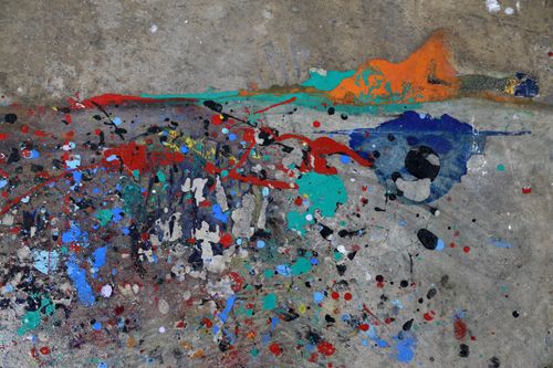 Free stock photo of art, coloured paint, decoration Stock Photo