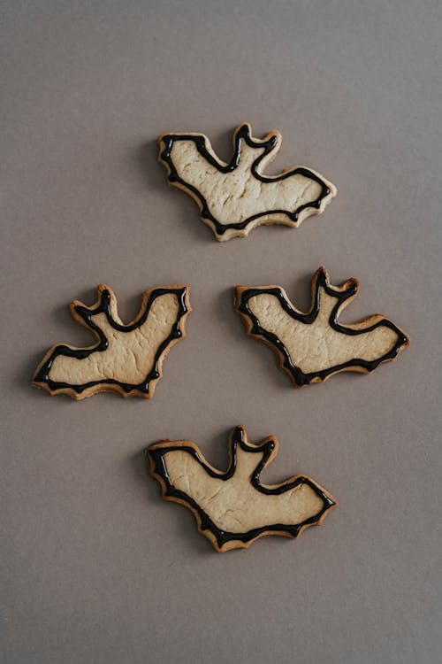 Bat Halloween Cookies