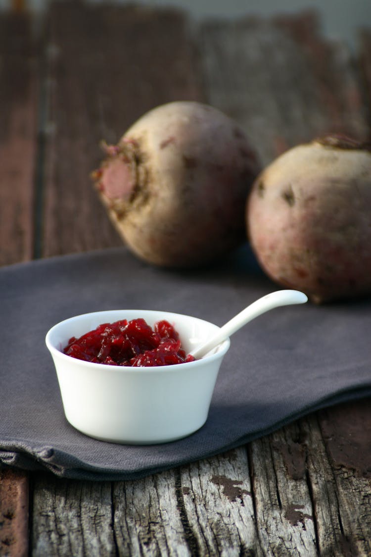 Beetroots Relish In A Bowl