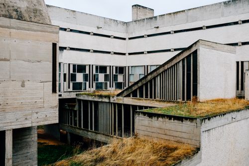 Concrete facade by Adrien Olichon on Pexels