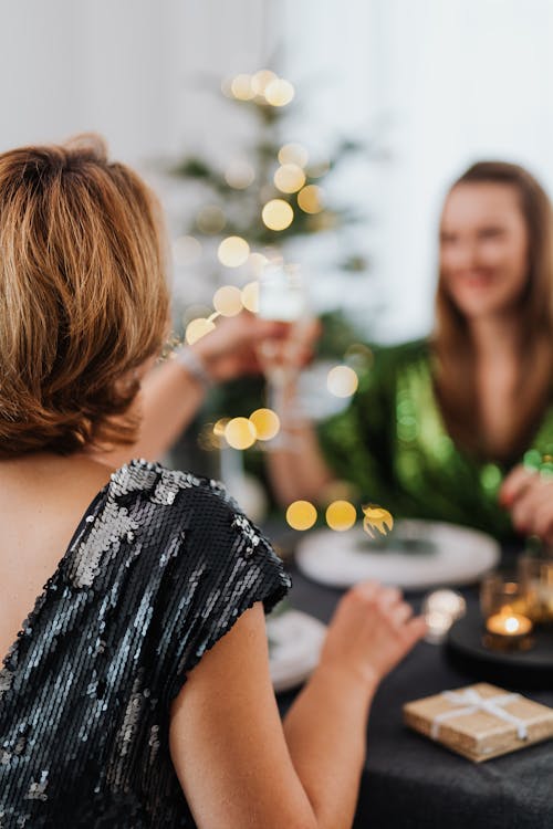 Women Having Drinks Together