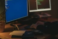 A Person Using a Computer