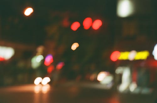 Free Bokeh Photography of City Lights during Night Time Stock Photo