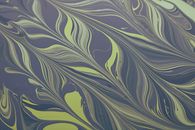 Purple and White Floral Textile