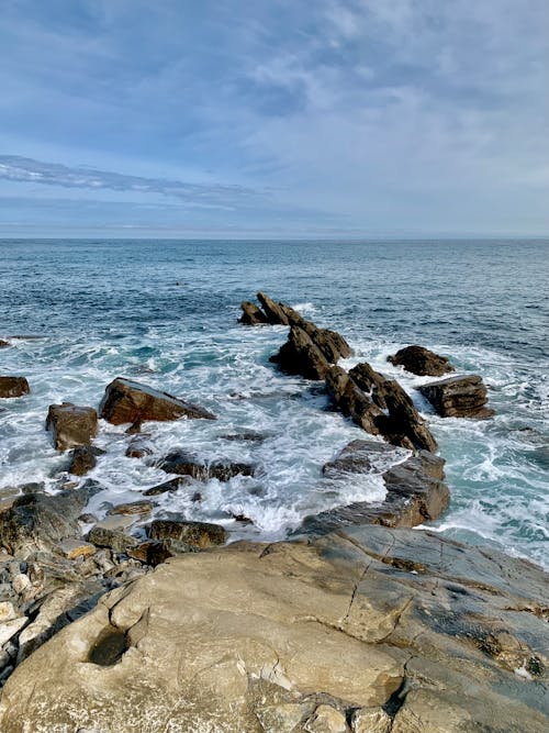 Rocks on Sea Shore