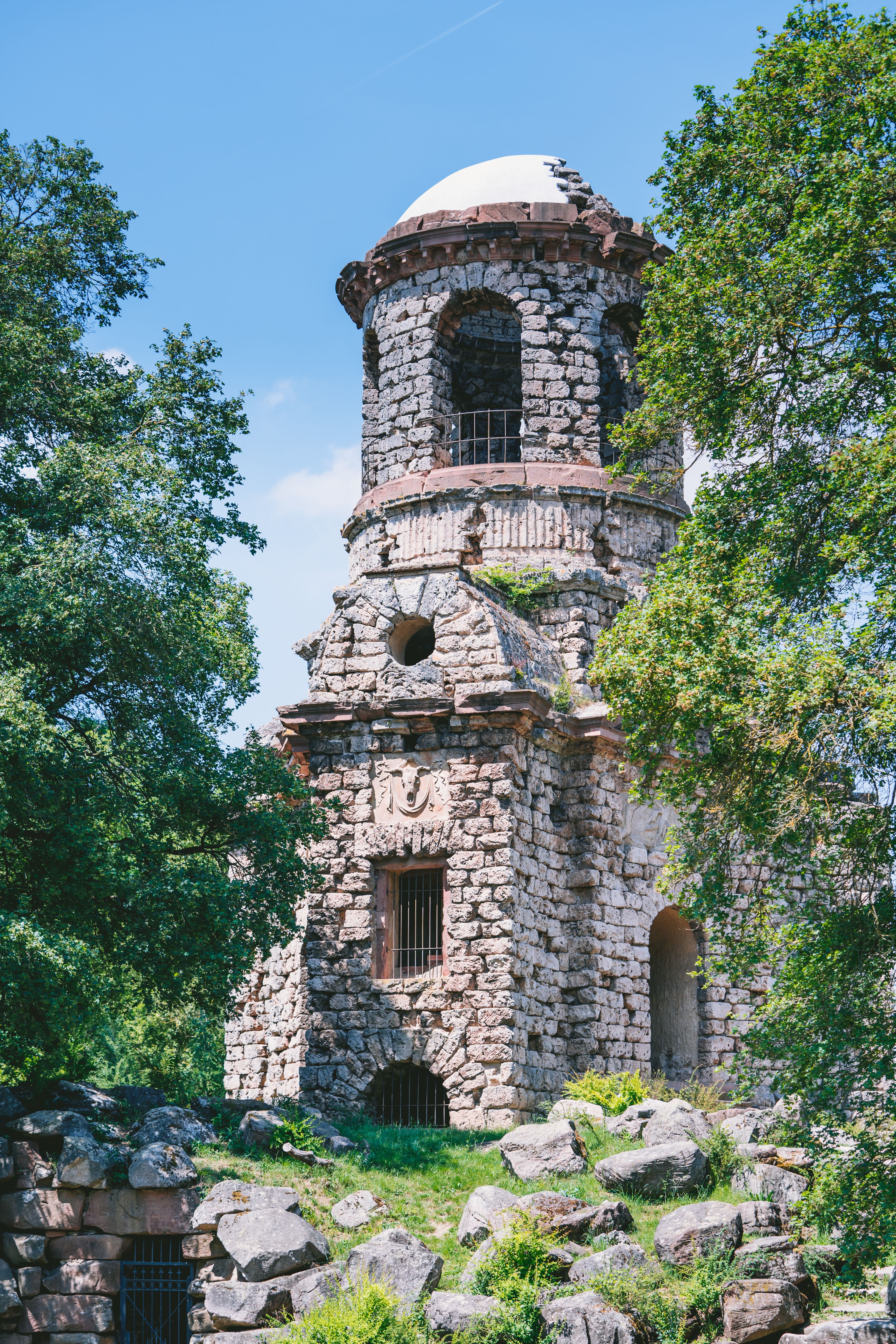 Ancient Brick Castle in Forest · Free Stock Photo