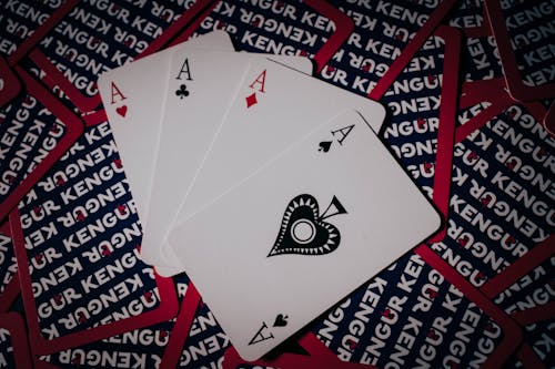 Kostnadsfria Kostnadsfri bild av blackjack, ess, hasardspel Stock foto