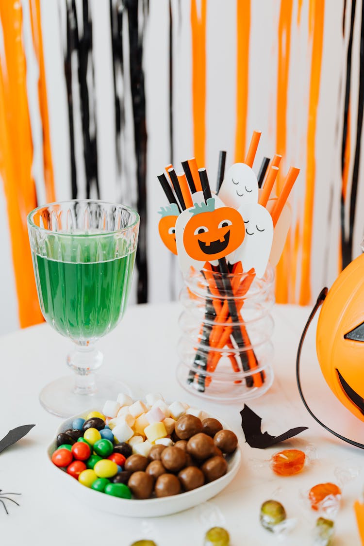 Halloween Candy And Decorations