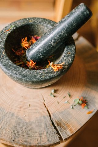 Granite Mortar & Pestle