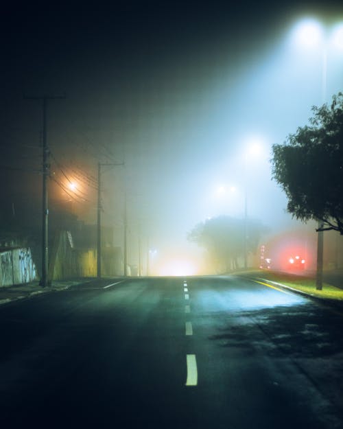 A Road at Night