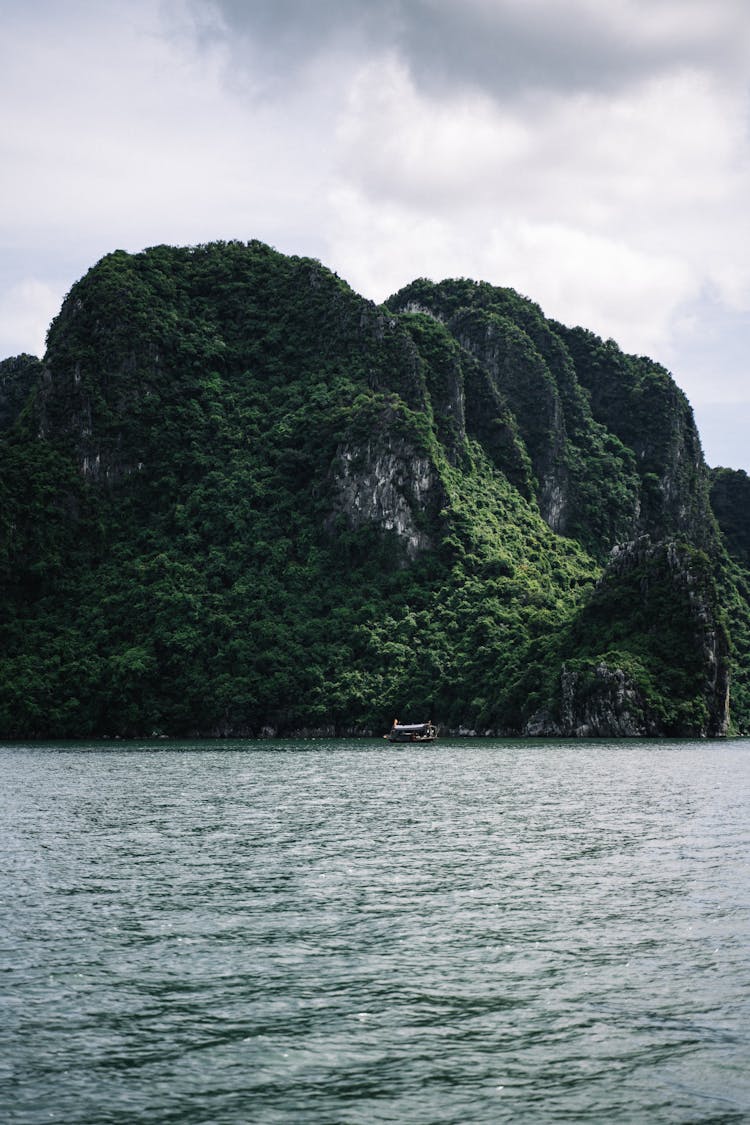 A Mountain Near The Sea