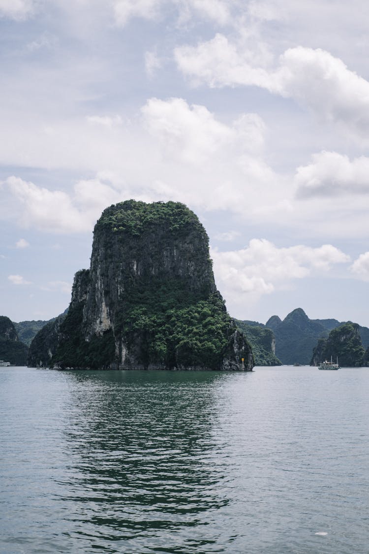 A Mountain Near The Sea