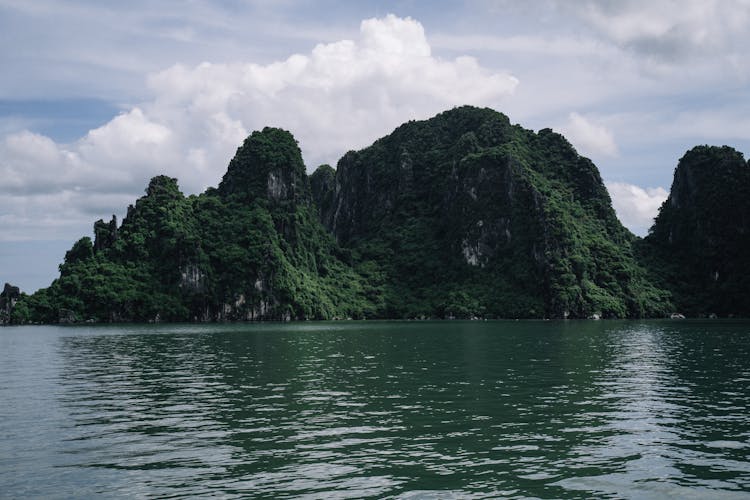 A Mountain Near The Sea