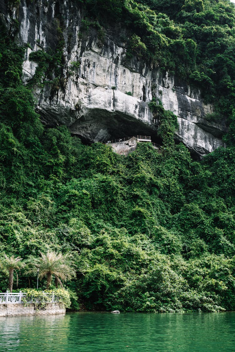 A Mountain Near The Sea