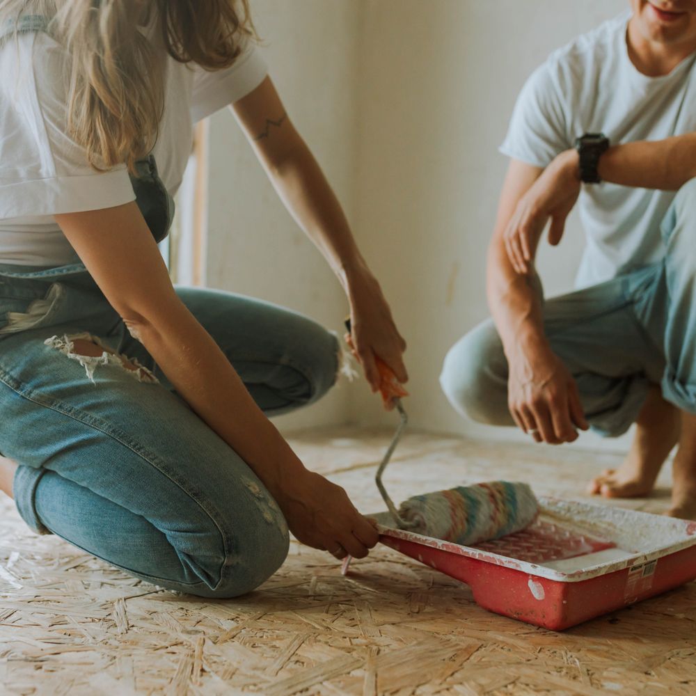 Painters and Decorators in South Harrow — careful masking before painting begins