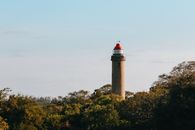 The Mahalipuram Lighthouse in Tamil Nadu India