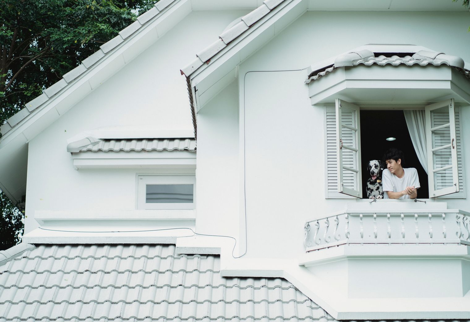 Exterior Painting in Colney Hatch — surfaces prepped and cut in by hand