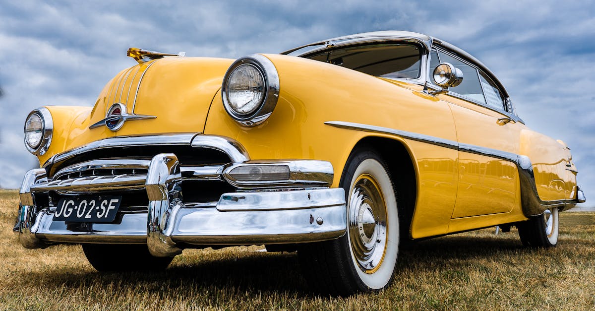 6 Iconic Models That Defined the Golden Age of Driving