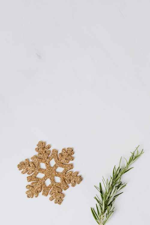 Immagine gratuita di decorazione, fiocco di neve, natale