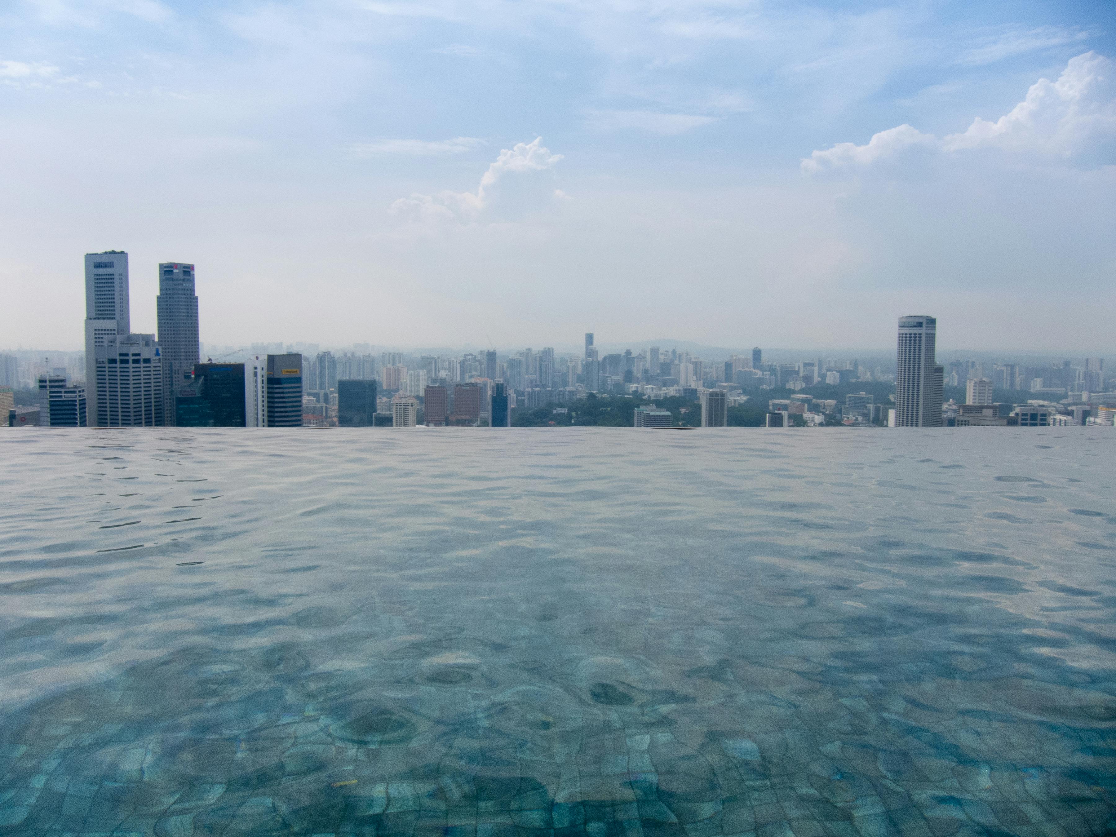 Free stock photo of infinity, infinity pool, Marina Bay Sands