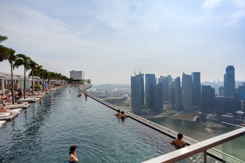 Ilmainen kuvapankkikuva tunnisteilla kaupunkimaisema, kaupunkinäkymä, Marina Bay Sands